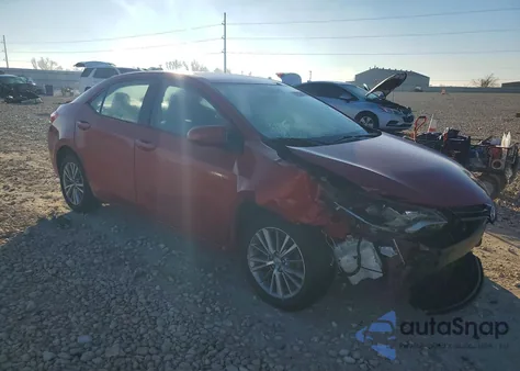 2015 Toyota Corolla L z USA, uszkodzony, nr VIN 5YFBURHE6FP336462